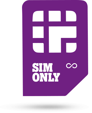Sim Only met internet: Unlimited Data! Tele2